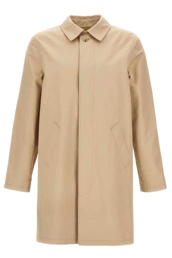 A.P.C. Mac Ville Trench Coat - Beige