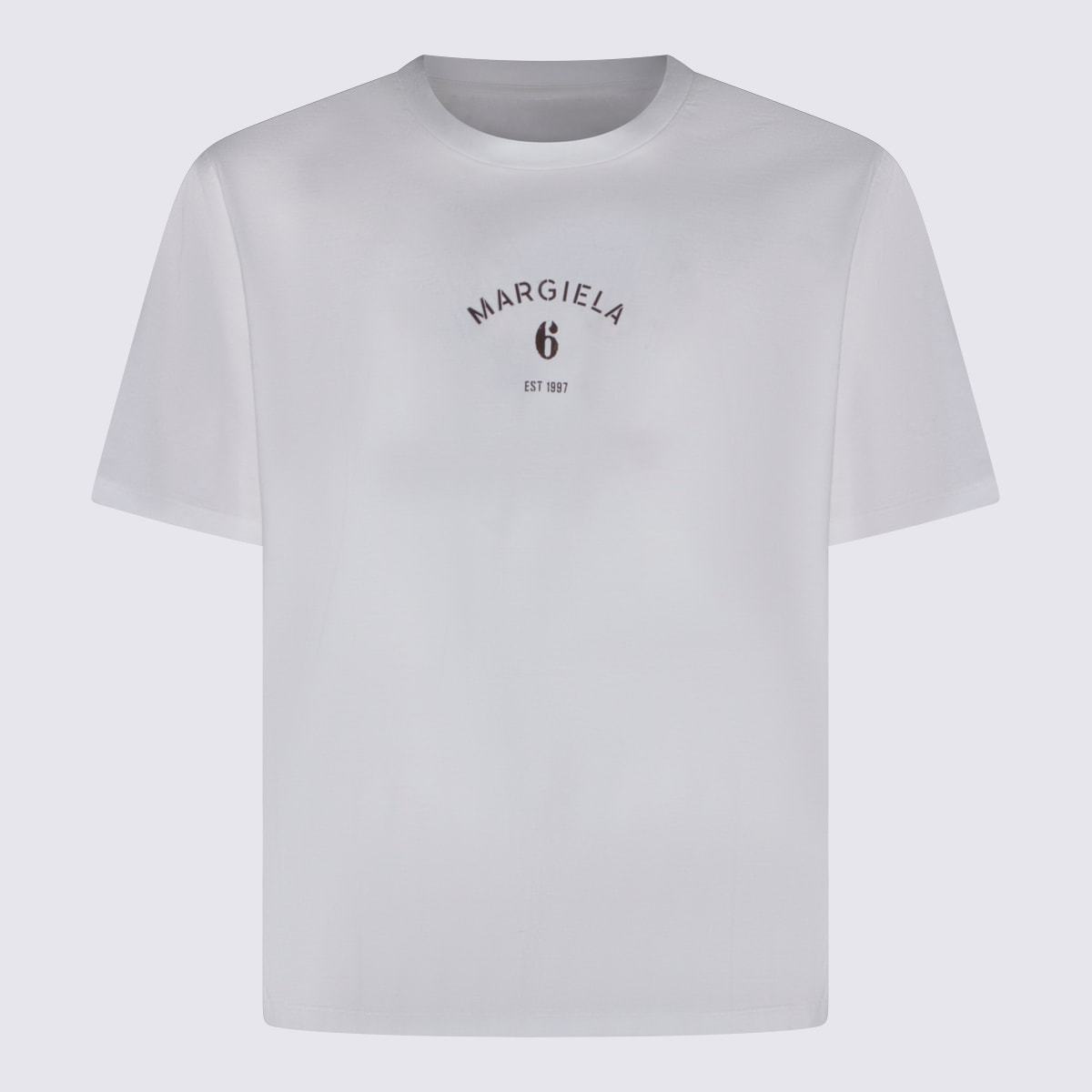 MM6 Maison Margiela Cotton T-Shirt - White - Image 1 of 3