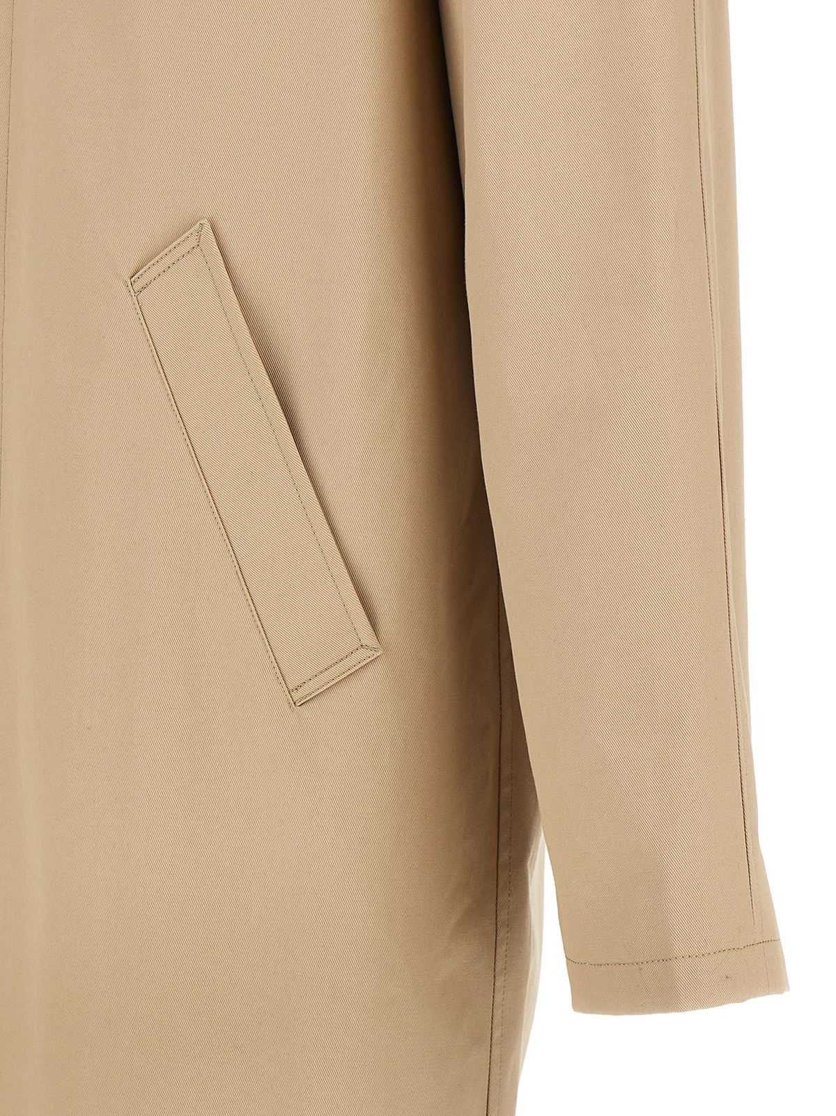 A.P.C. Mac Ville Trench Coat - Beige - Image 4 of 4
