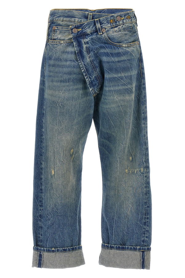 R13 Cross Over Jeans - Blue
