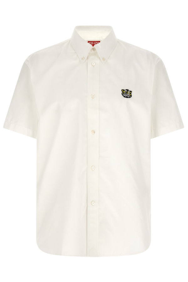 Kenzo Wild Tiger Crest Shirt - White