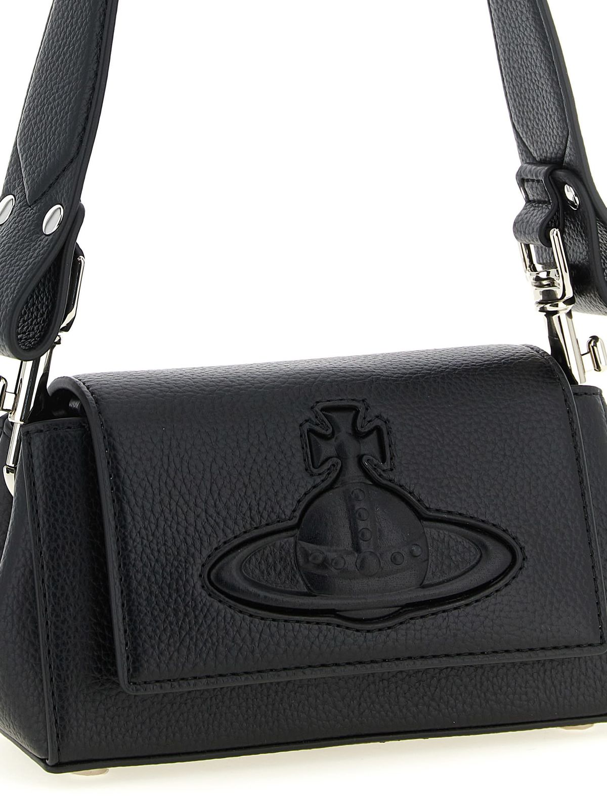 Vivienne Westwood Hazel Shoulder Bag - Black - Image 3 of 4