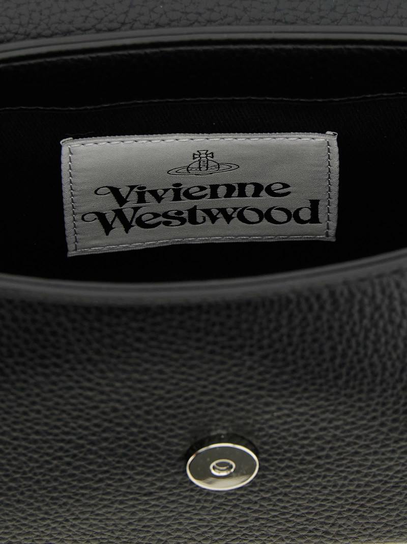 Vivienne Westwood Hazel Shoulder Bag - Black