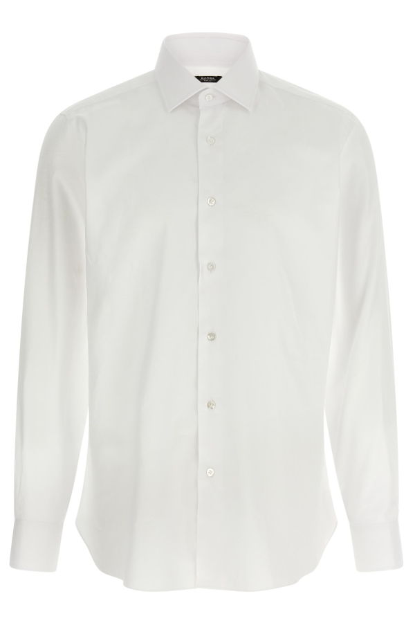 Barba Napoli Cotton Shirt - White
