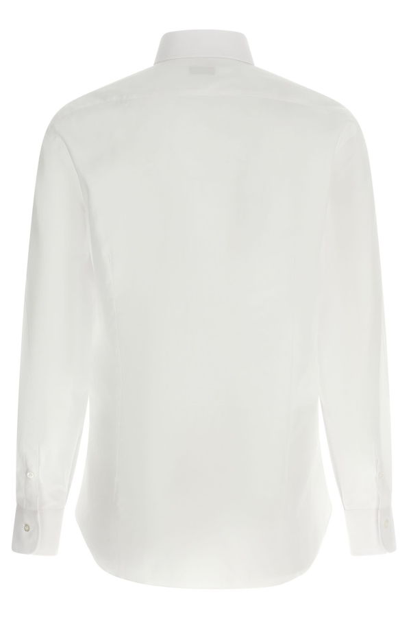 Barba Napoli Cotton Shirt - White