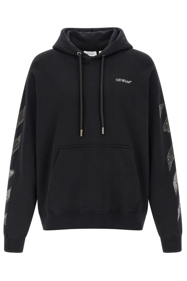 Off-White Metal Arrow Skate Hoodie - Black