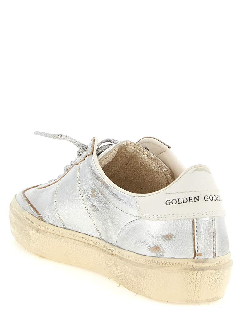 Golden Goose Soul Star Sneakers - Silver