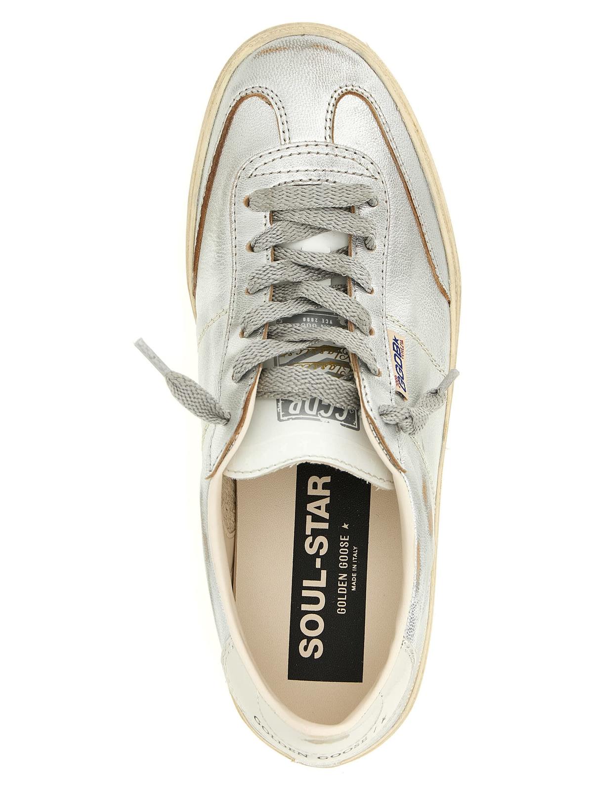 Golden Goose Soul Star Sneakers - Silver - Image 4 of 4