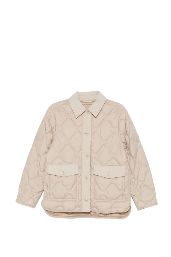 Woolrich Quilted Nylon Blouson Jacket - Beige