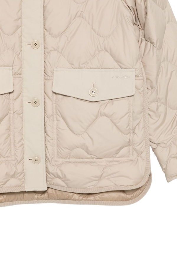 Woolrich Quilted Nylon Blouson Jacket - Beige