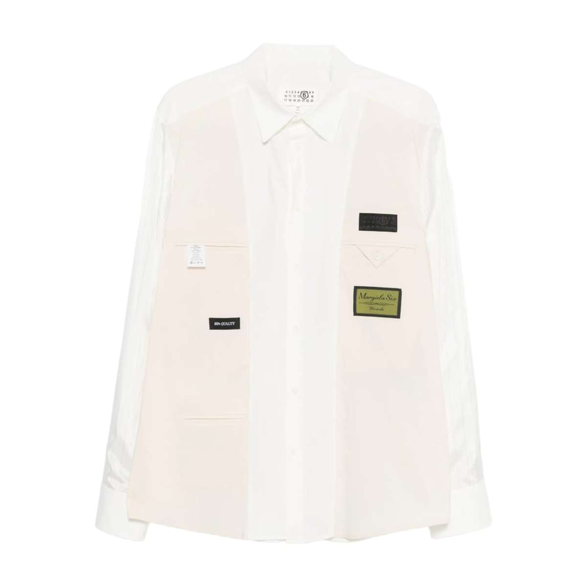MM6 Maison Margiela Shirt - White/Neutrals - Image 1 of 5