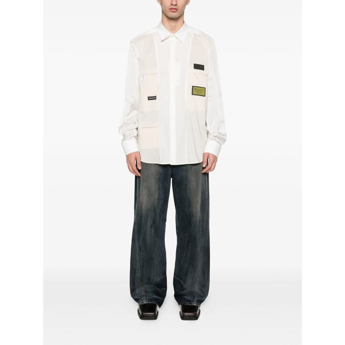 MM6 Maison Margiela Shirt - White/Neutrals - Image 4 of 5