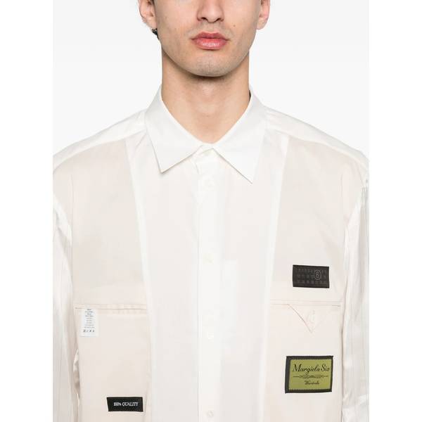 MM6 Maison Margiela Shirt - White/Neutrals