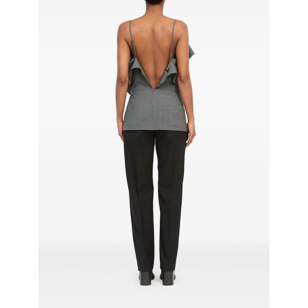 MM6 Maison Margiela Top Tank Top - Gray