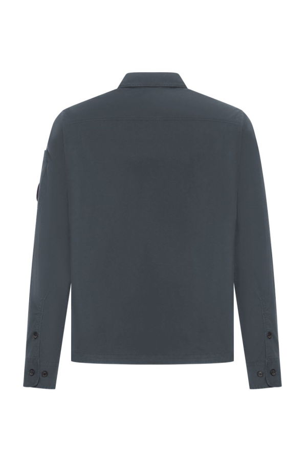 C.P. Company Organic Cotton Overshirt Jacket - Gray