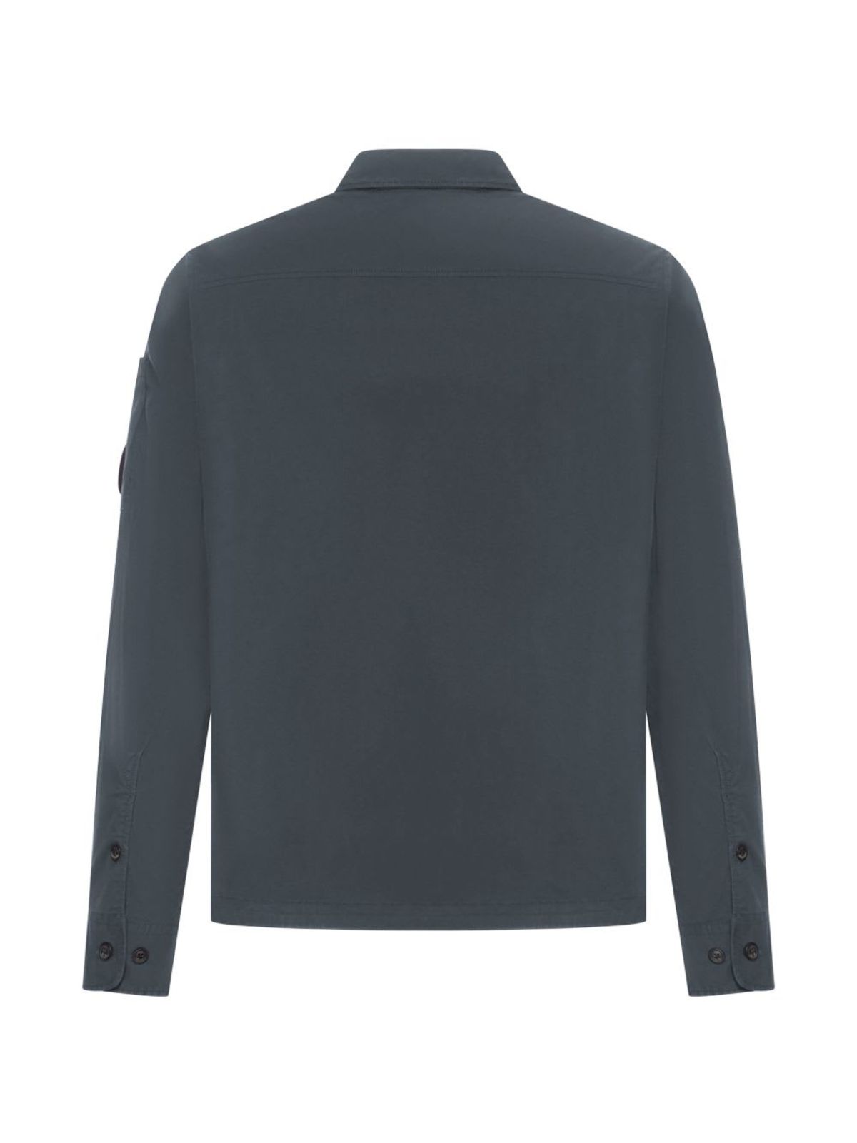 C.P. Company Organic Cotton Overshirt Jacket - Gray - Image 2 of 2