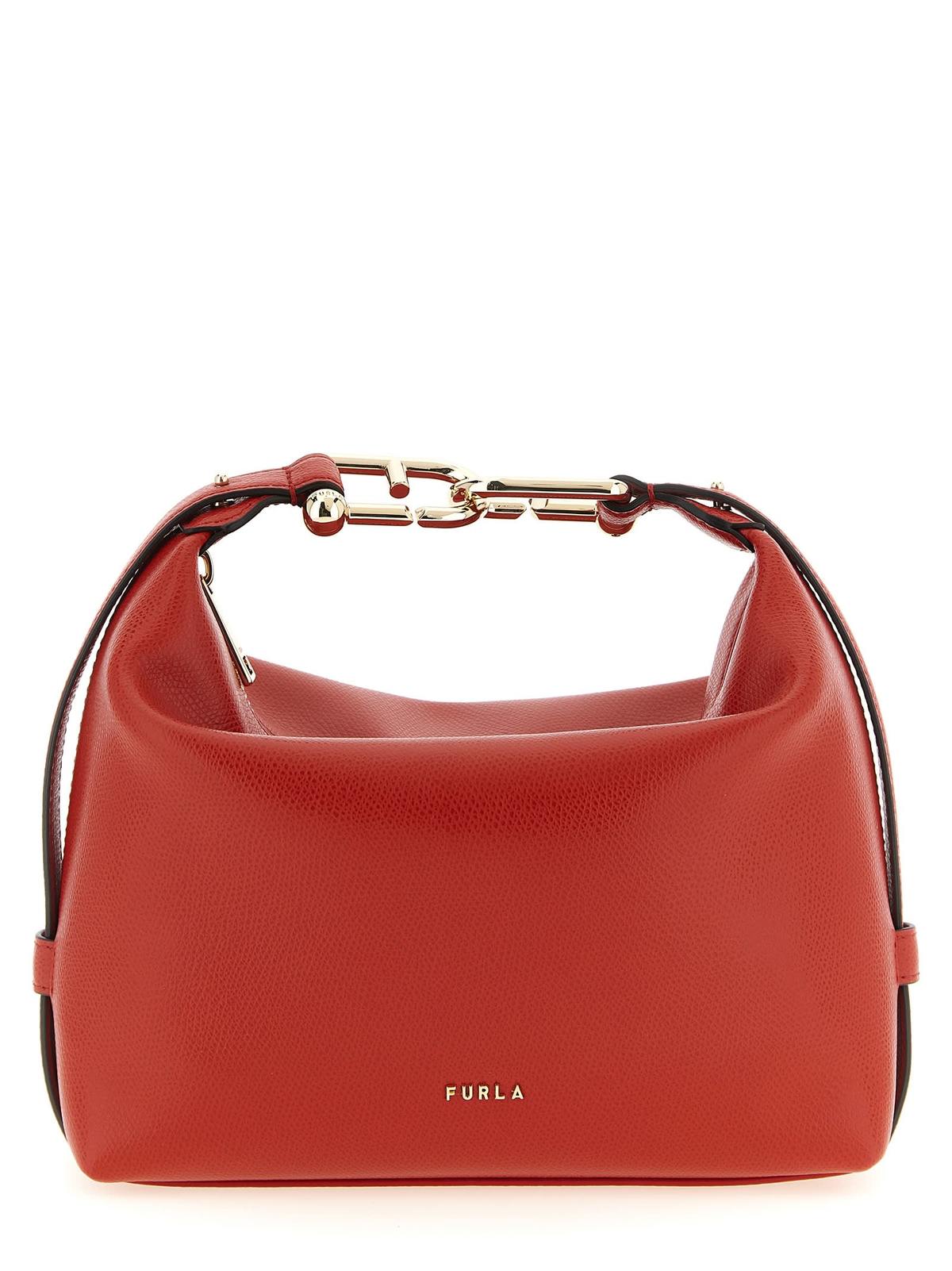 Furla Tonie Mignon Shoulder Bag - Red - Image 1 of 4