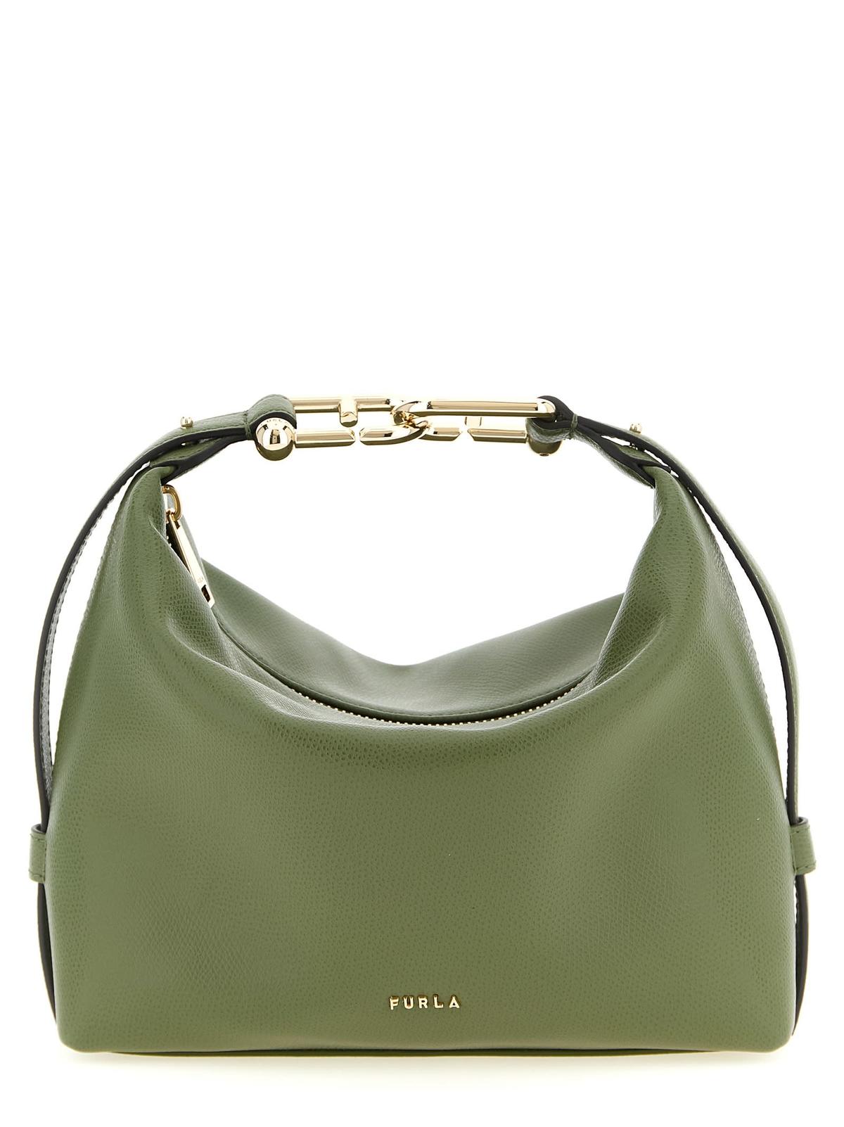 Furla Tonie Mignon Shoulder Bag - Green - Image 1 of 4