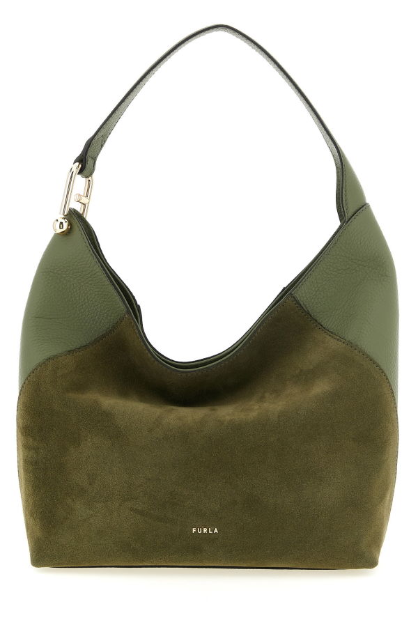 Furla Lara Medium Shoulder Bag - Green
