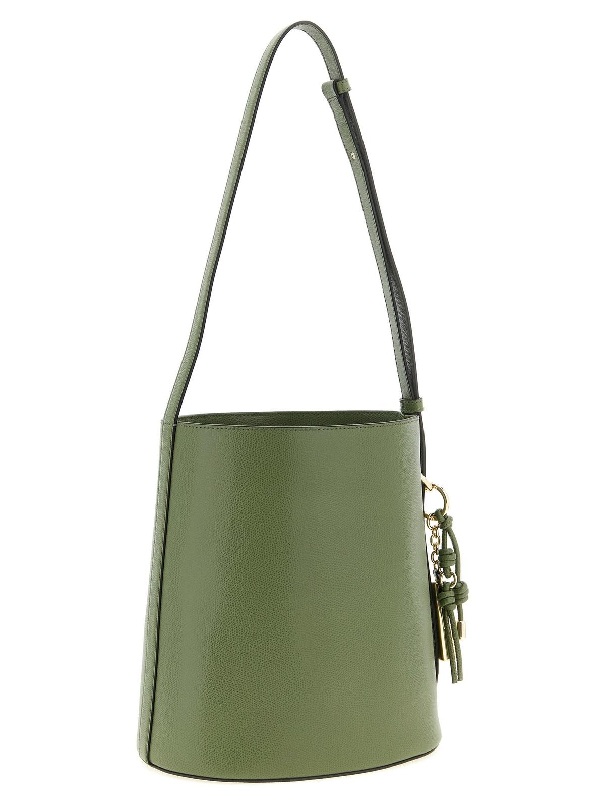 Furla Roxie Small Bucket Bag - Green - Image 2 of 4