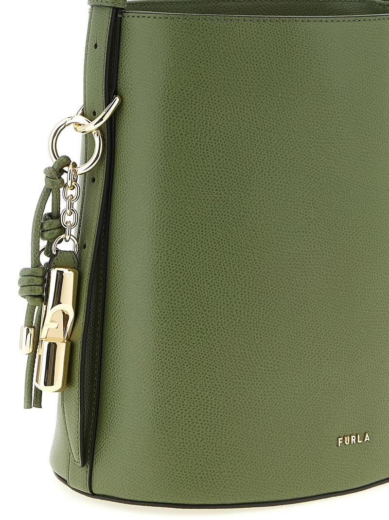 Furla Roxie Small Bucket Bag - Green
