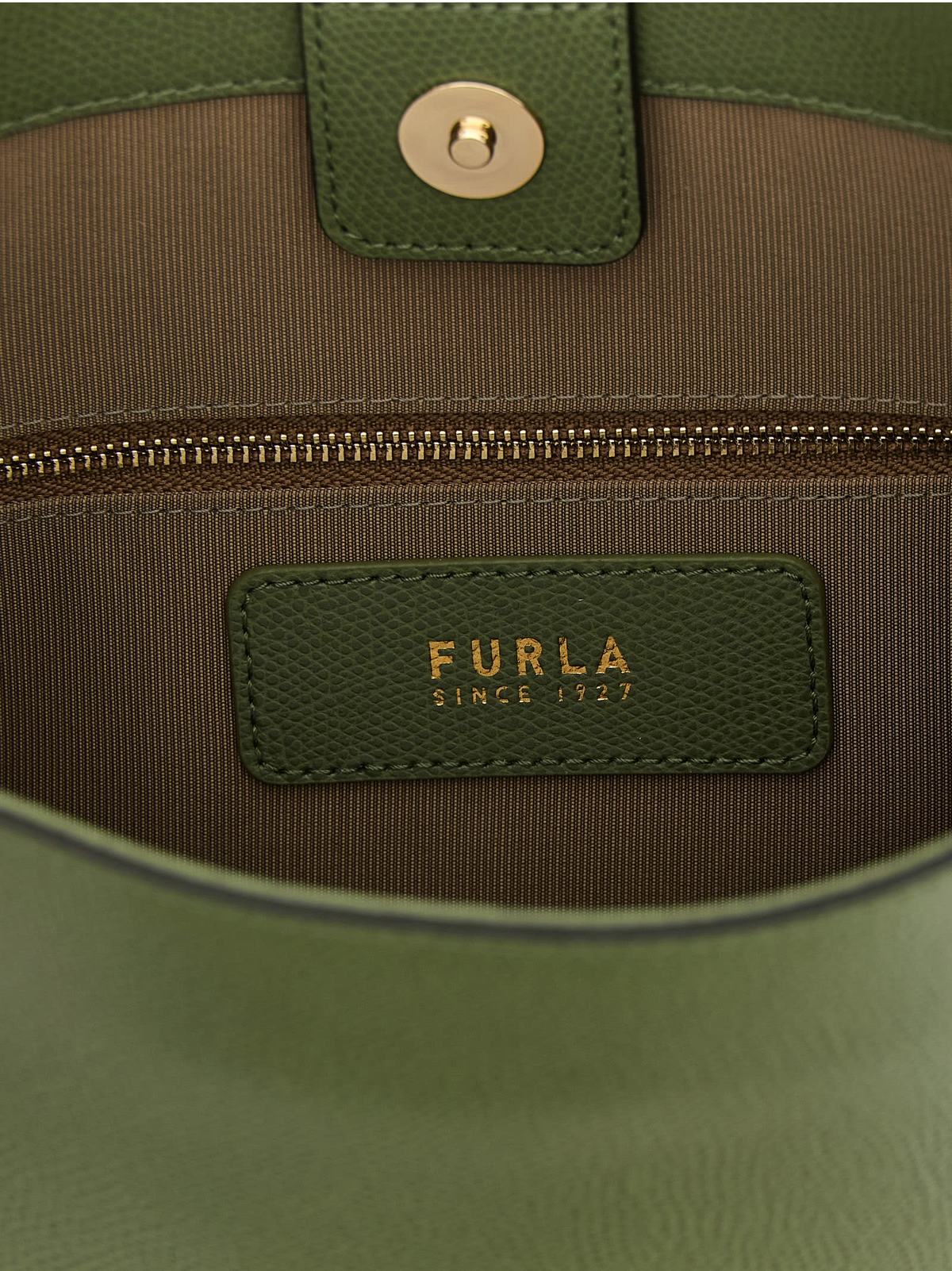 Furla Roxie Small Bucket Bag - Green - Image 4 of 4