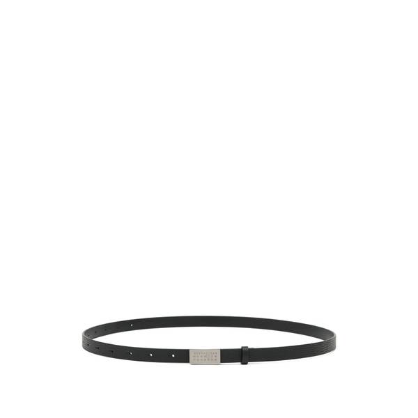MM6 Maison Margiela Belt - Black/Silver