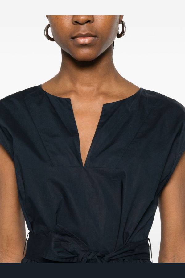 Woolrich Cotton Short Dress - Blue