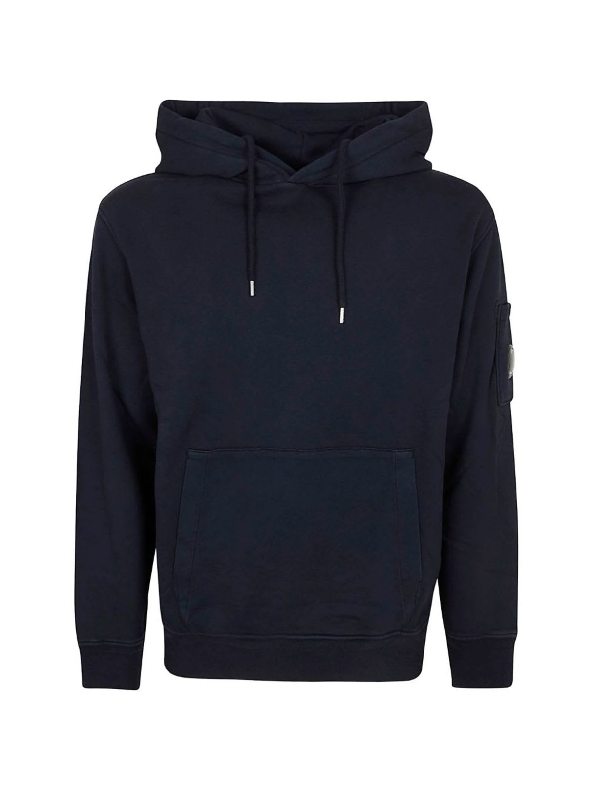 C.P. Company Cotton Hoodie - Blue - Image 1 of 3