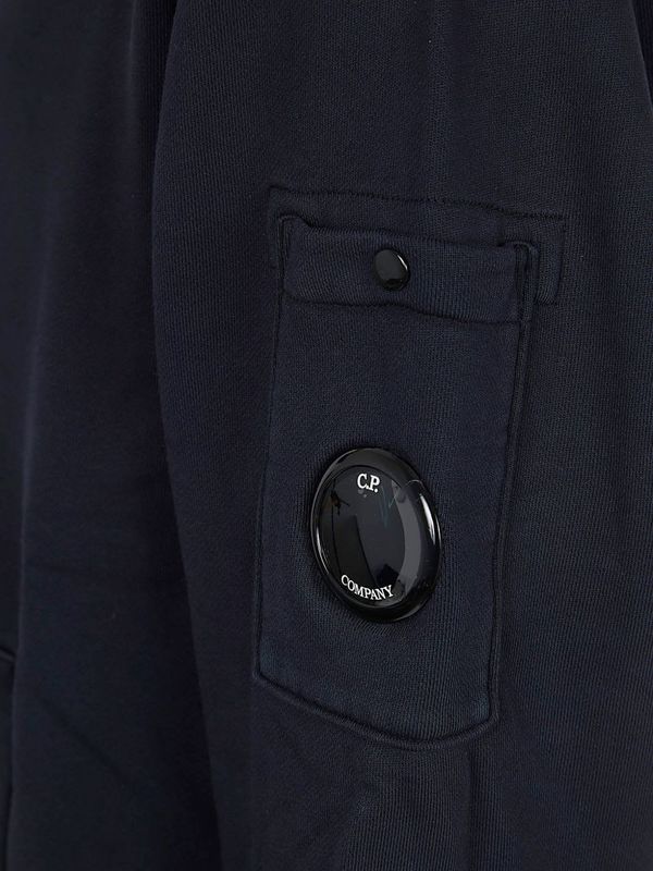 C.P. Company Cotton Hoodie - Blue