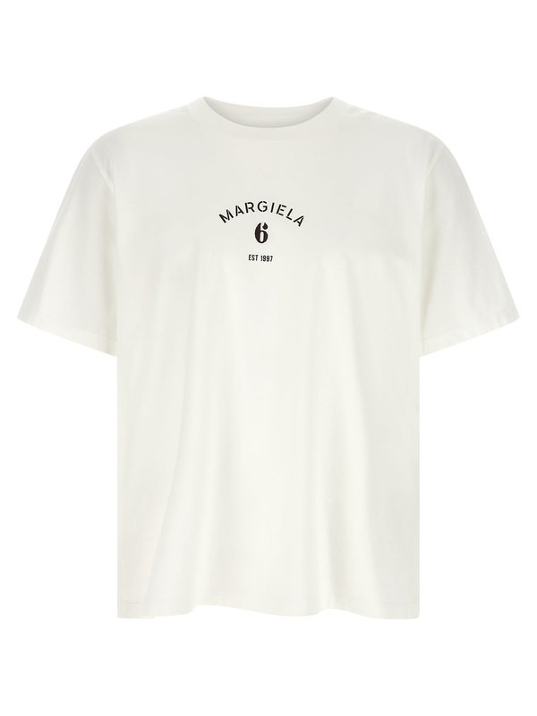 MM6 Maison Margiela Printed T-Shirt - White