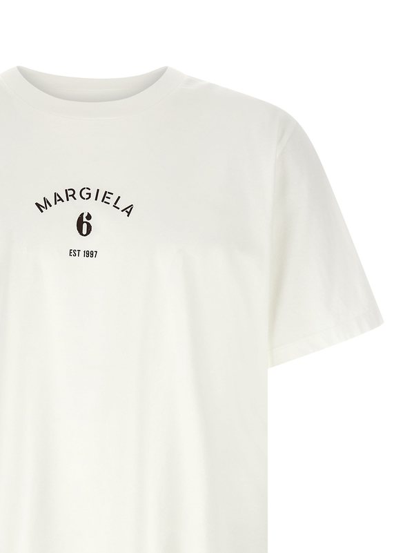 MM6 Maison Margiela Printed T-Shirt - White