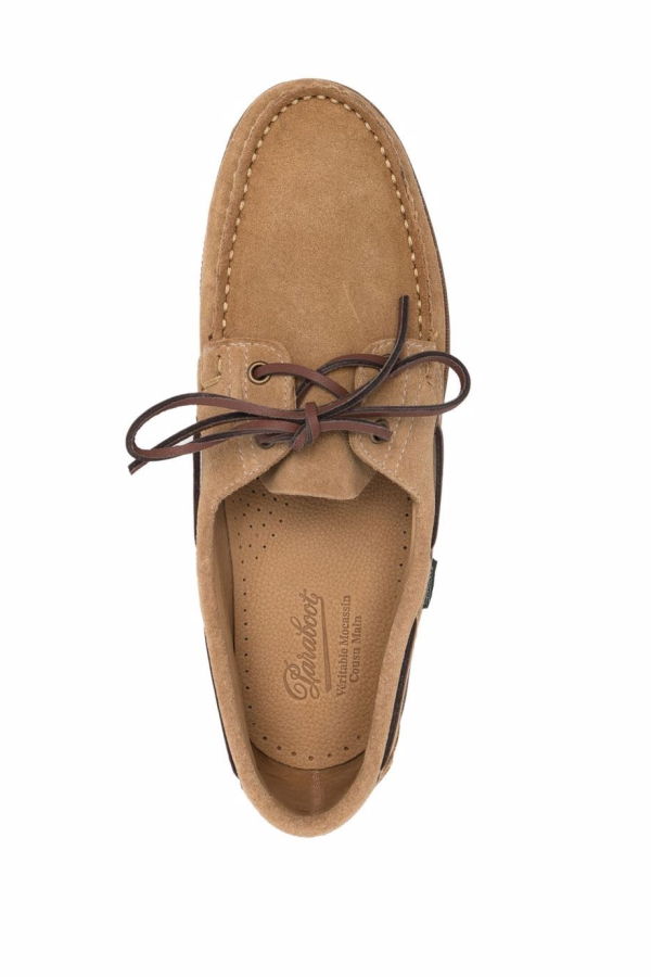 Paraboot Barth Leather Loafers - Leather Brown