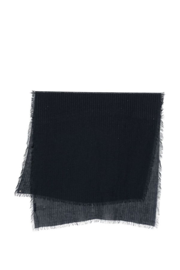 Fabiana Filippi Linen Scarf - Blue