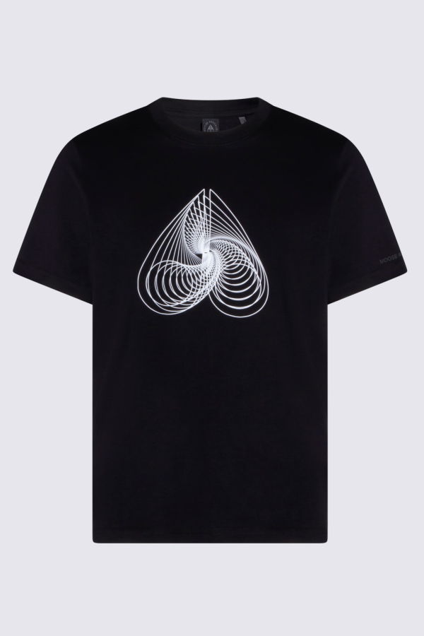 MOOSE KNUCKLES Cotton Tee - Black