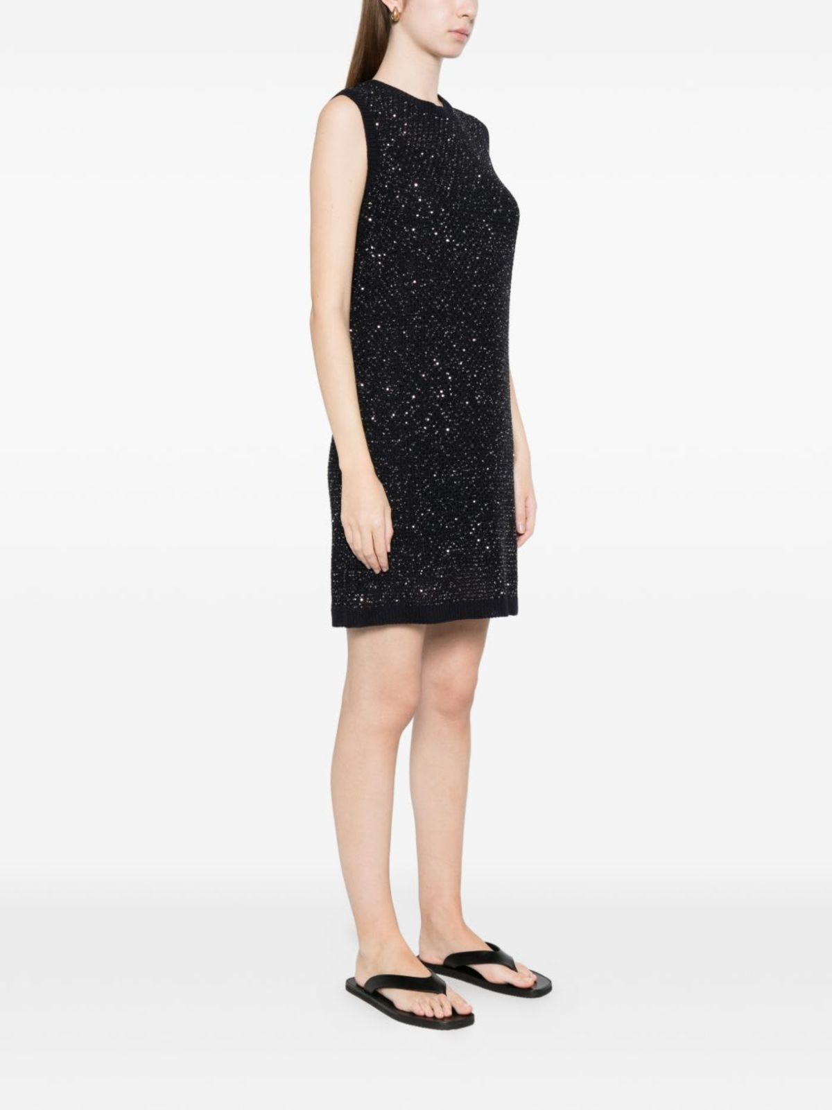 Fabiana Filippi Embellished Mini Dress - Blue - Image 5 of 5