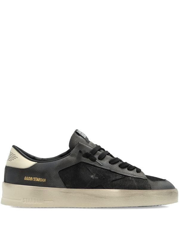 Golden Goose Stardan Leather Sneakers - Gray