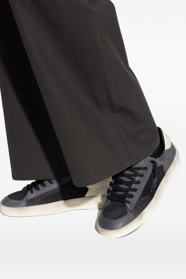 Golden Goose Stardan Leather Sneakers - Gray