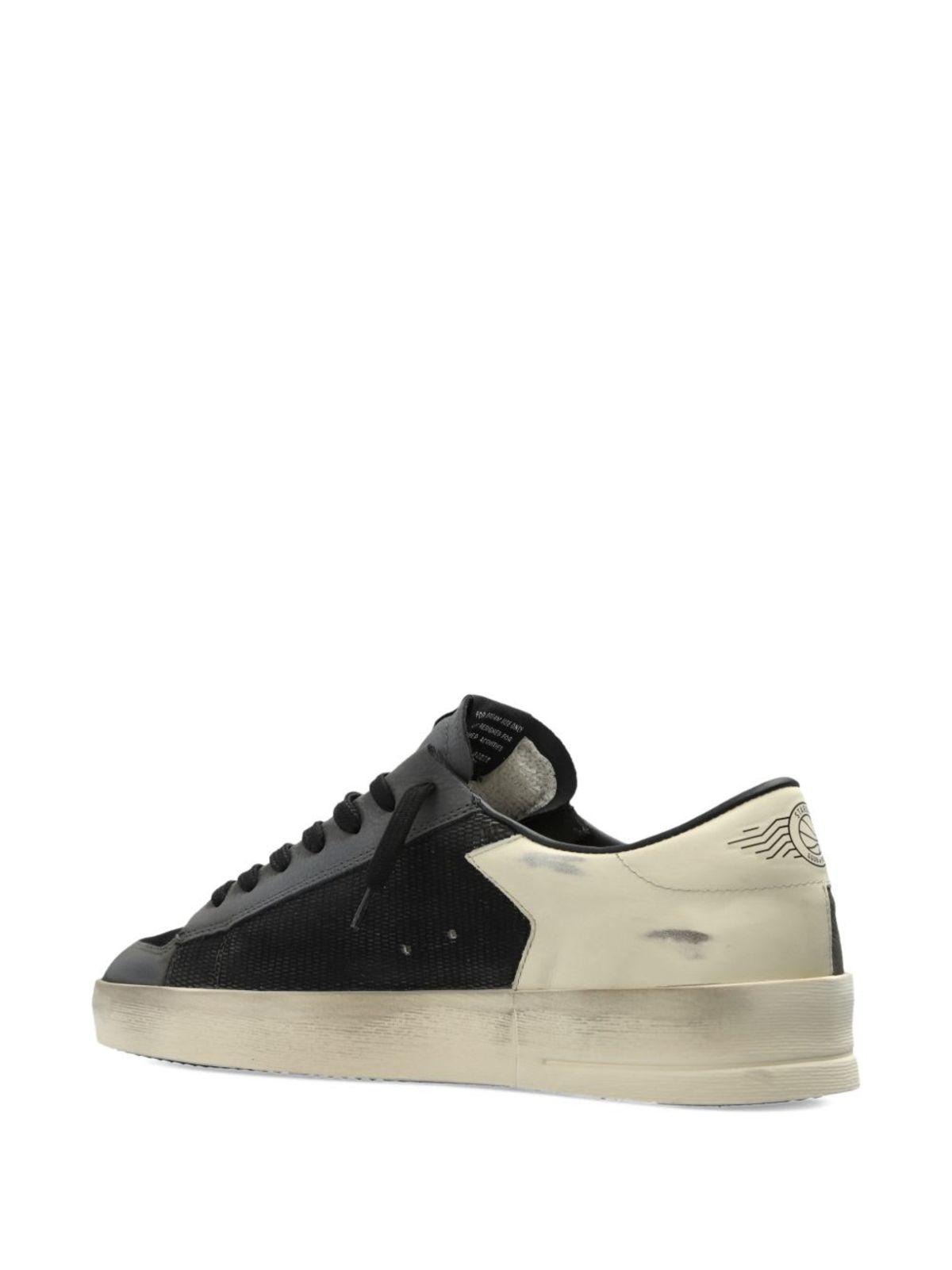 Golden Goose Stardan Leather Sneakers - Gray - Image 3 of 5
