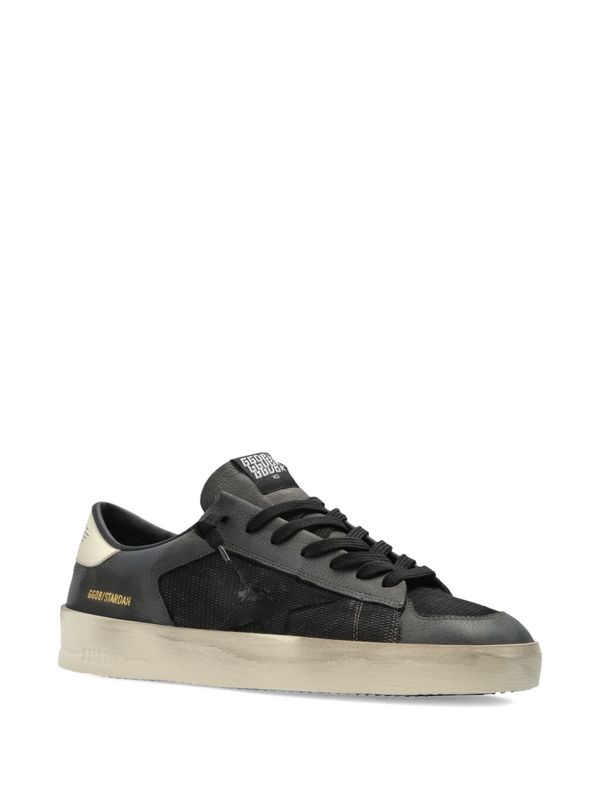 Golden Goose Stardan Leather Sneakers - Gray