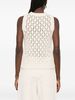 Fabiana Filippi Sleeveless Tank Top - White - Thumbnail 2