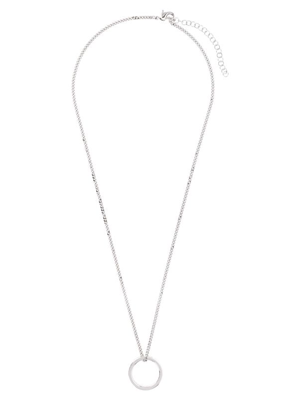MM6 Maison Margiela Numeric Signature MM6 Necklace - Silver