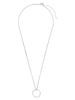MM6 Maison Margiela Numeric Signature MM6 Necklace - Silver - Thumbnail 1