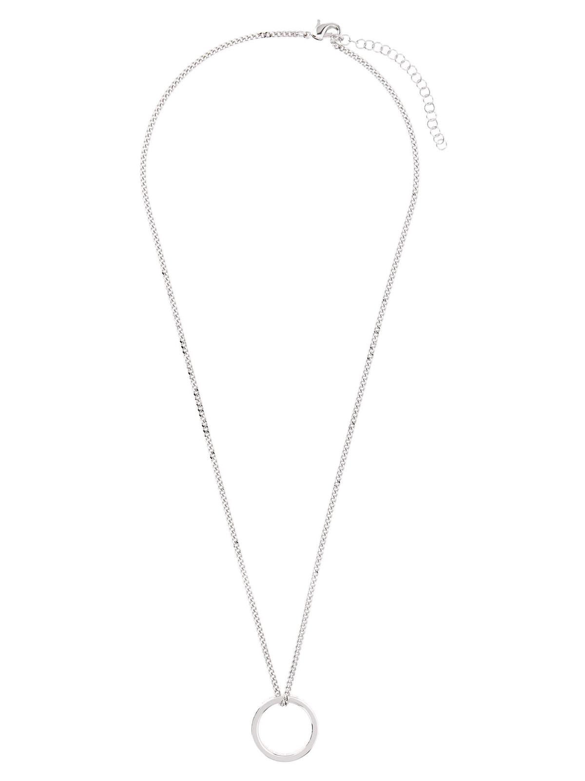 MM6 Maison Margiela Numeric Signature MM6 Necklace - Silver - Image 1 of 3