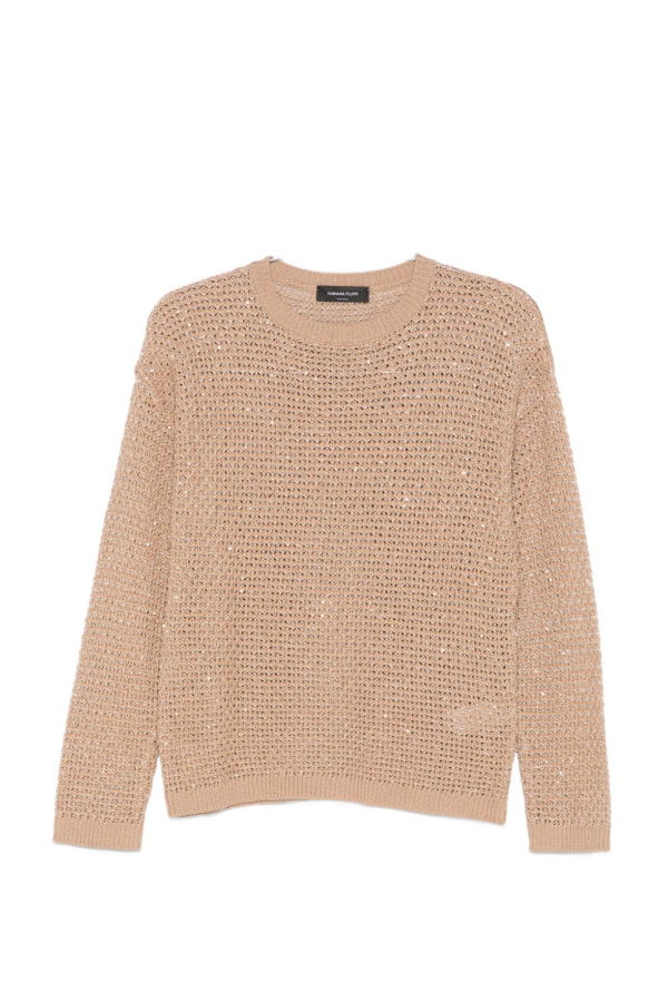 Fabiana Filippi Crewneck Sweater - Beige