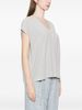 Fabiana Filippi Cotton V-Necked Tank Top - Clear Blue - Thumbnail 3