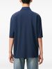 Ami Alexandre Mattiussi Ami De Coeur Cotton Polo Shirt - Blue - Thumbnail 4