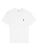 Ami Alexandre Mattiussi Ami De Coeur Cotton T-Shirt - White - Thumbnail 1