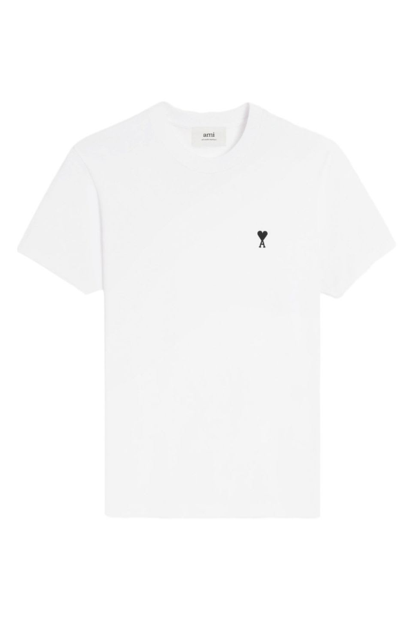 Ami Alexandre Mattiussi Ami De Coeur Cotton T-Shirt - White
