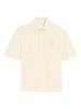 Ami Alexandre Mattiussi Ami De Coeur Cotton Polo Shirt - Beige - Thumbnail 1